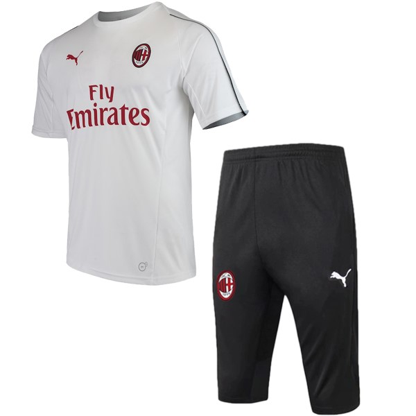 Entrenamiento AC Milan Conjunto Completo 2018/19 Blanco